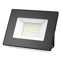 Прожектор светодиодный Gauss 50Вт 220В IP65 4475Лм 4000К Черный фото Прожектор светодиодный Gauss 50Вт 220В IP65 4475Лм 4000К Черный картинка